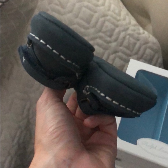 Ralph Lauren baby shoes -navy - Picture 3 of 4